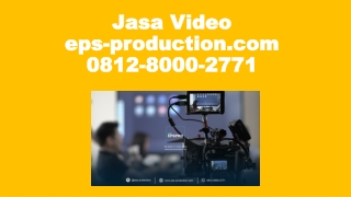 0812-8000-2771 Jasa Desain Company Profile Murah Di Jakarta | Jasa Video eps-pro