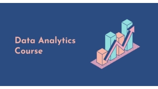 Data Analytics Course