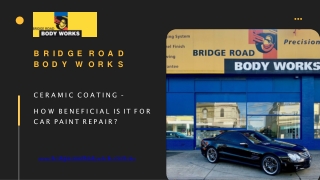 Ceramic coating for car paint repair