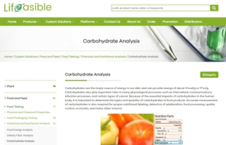 Carbohydrate Analysis