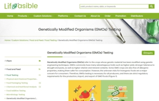 Genetically Modified Organisms Testing