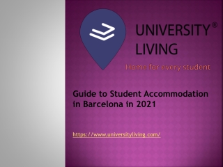 Guide to Student Accommodation in Barcelona in 2021