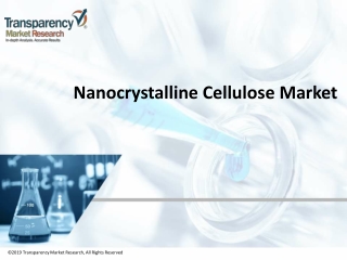 Nanocrystalline Cellulose Market