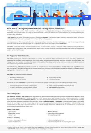 What is Data Catalog_ Importance of Data Catalog in Data Governance