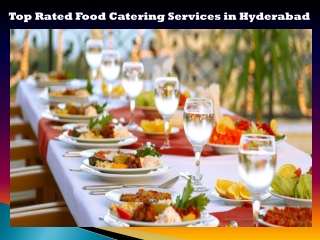 Top Rated Food Catering Services in Hyderabad