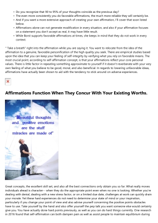 Positive Daily Affirmations