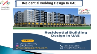 Residential Building Design In UAE