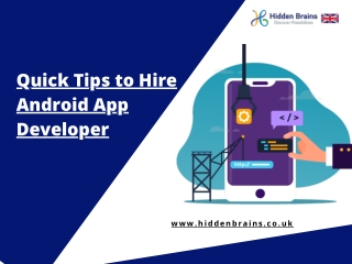 How to Hire Mobile App Developer