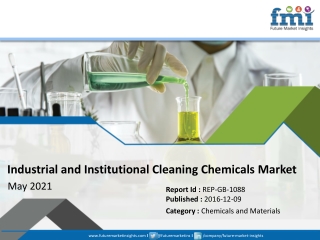 Industrial and Institutional Cleaning Chemicals Market