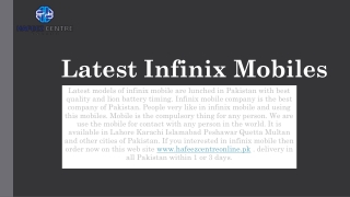 Buy infinix mobile models in Lahore Pakistan