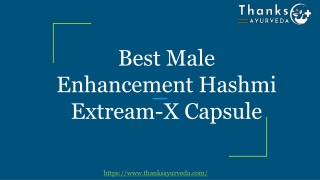 Best Male Enhancement Hashmi Extream-X Capsule