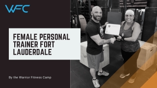 Female Personal Trainer Fort Lauderdale | Warrior Fitness Camp