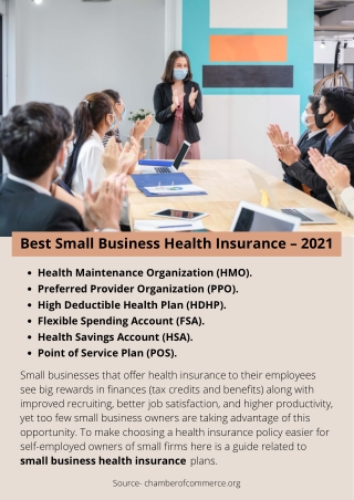 Best Small Business Health Insurance – 2021