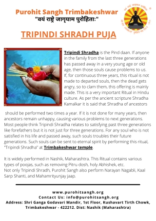 Tripindi Shradh Puja