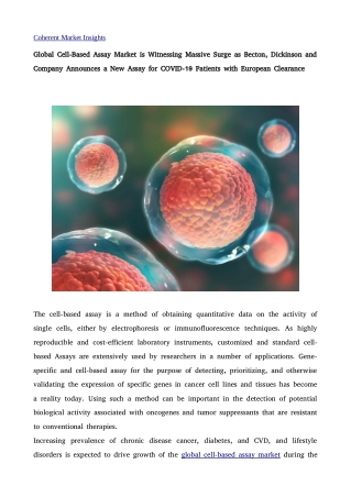 Cell-Based Assay Market 2