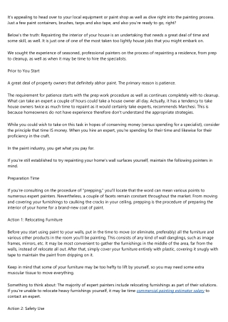 <h> Thinking About  Repainting Your  House Yourself? Here Is A  Advice  Concerni