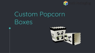 Custom Popcorn Boxes