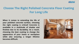 Concrete Floors & Polished Concrete Flooring  Services In Melbourne