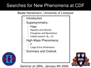 Searches for New Phenomena at CDF
