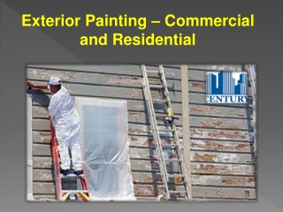 Exterior Painting – Commercial and Residential