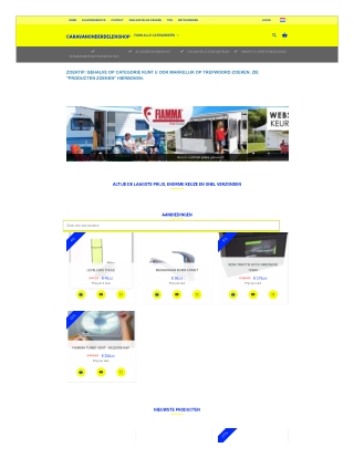 Koop online caravanonderdelen en accessoires van topkwaliteit