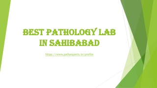 Best pathology lab in Sahibabad