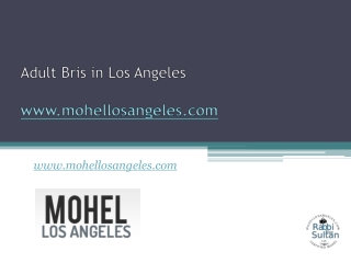 Adult Bris in Los Angeles - Mohellosangeles.com