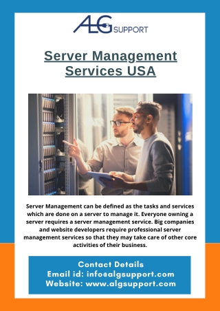 Server Management Services USA