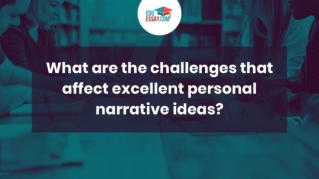 personal narrative ideas