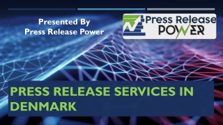 Press release Services In Denmark