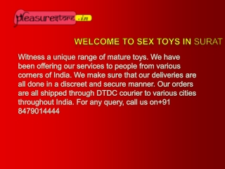 Sex Toys In Surat | Call +91 8479014444