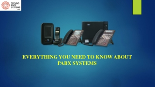 Everything you Need to Know About PABX Systems in Dubai