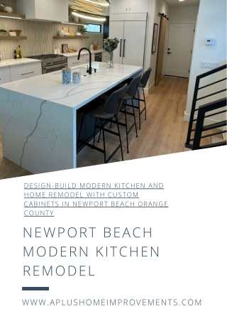 Newport Beach Modern Kitchen Remodel