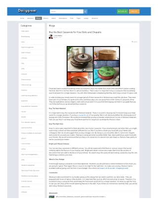 buy-the-best-casserole-for-your-rotis-and-chapatis