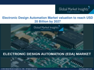 EDA market size 2021-2027 Industry Growth & Business Statistics Report