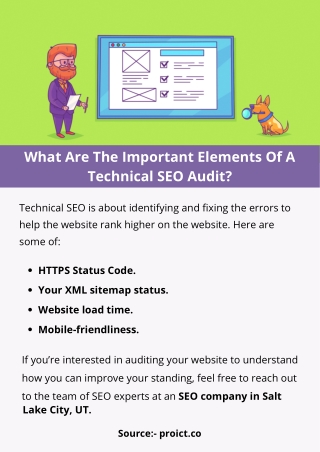 What Are The Important Elements Of A Technical SEO Audit?