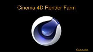 Cinema 4D Render Farm