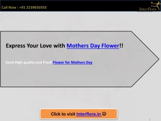 Mothers Day Flowers | Send Flowers for Mother's Day 2021 - Interflora India