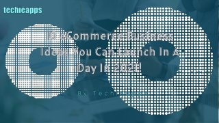 10 eCommerce Business Ideas That Need Just A Day To Launch