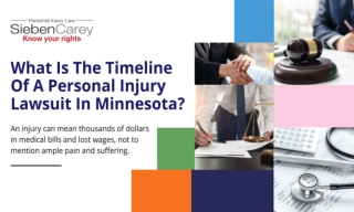 What is The Timeline Of A Personal Injury Lawsuit in Minnesota