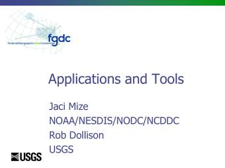 Applications and Tools