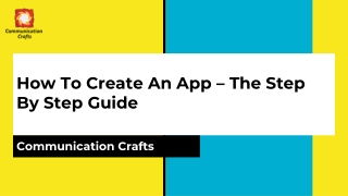 How To Make An App - Build An App in 7 Easy Steps !