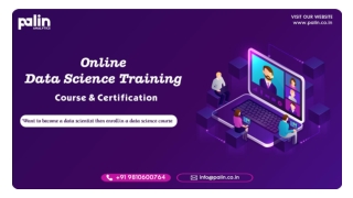 Online Data Science Training Course Certification