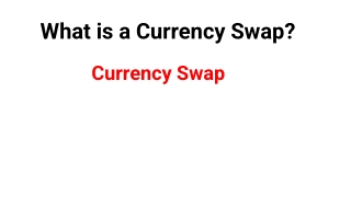 What is a Currency Swap capitalsands-fx pdf