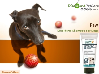 Buy Paw Mediderm Shampoo For Dogs Online - DiscountPetCare