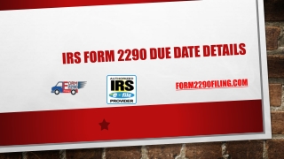 Form 2290 Due Date details for 2021 - form2290filing