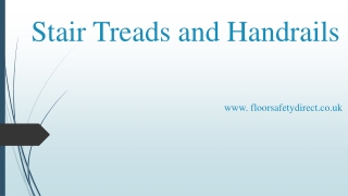 Stair Treads and Handrails