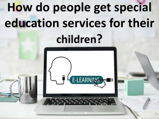 Special Education Services