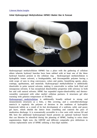 Hydroxypropyl Methylcellulose 5