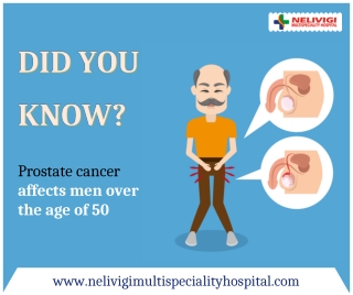 Prostate Cancer | Best Urology Hospitals in Bangalore | Nelivigi Urology